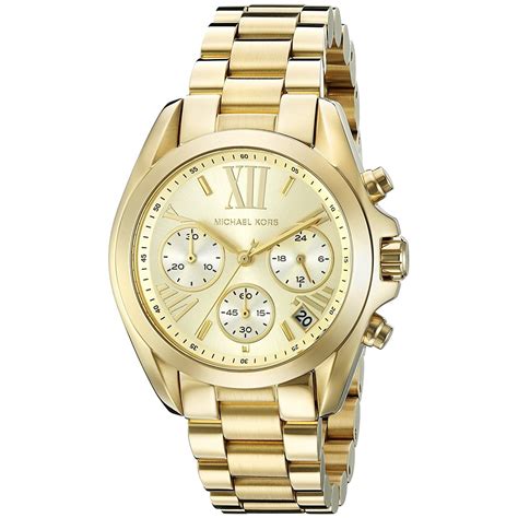 michael kors mini bradshaw watch gold|michael kors bradshaw women's watch.